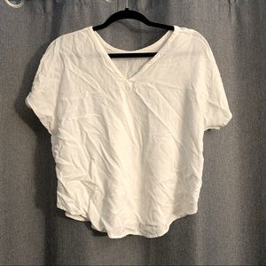 3/$12 White crop top